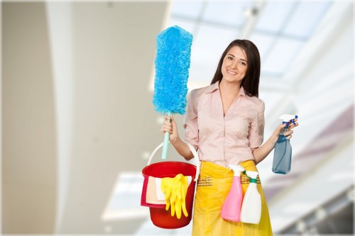 Entrance lobby and communal floor maintenance in SW5