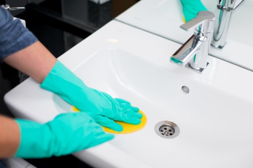 Professional communal area cleaning service for SW5 buildings